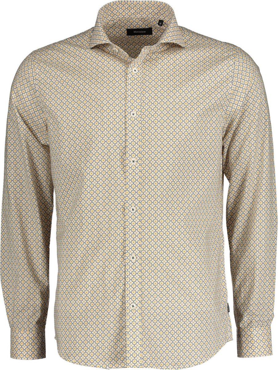 Matinique Overhemd - Slim Fit - Geel - L