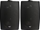 TIC ASP90-B - Premium Professional Terras Speakers 8Ω 70v 6.5” 160W (paar) - zwart