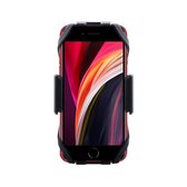 Interphone - iPhone SE (2022) / iPhone SE (2020) Motorhouder Moto Crab Zwart