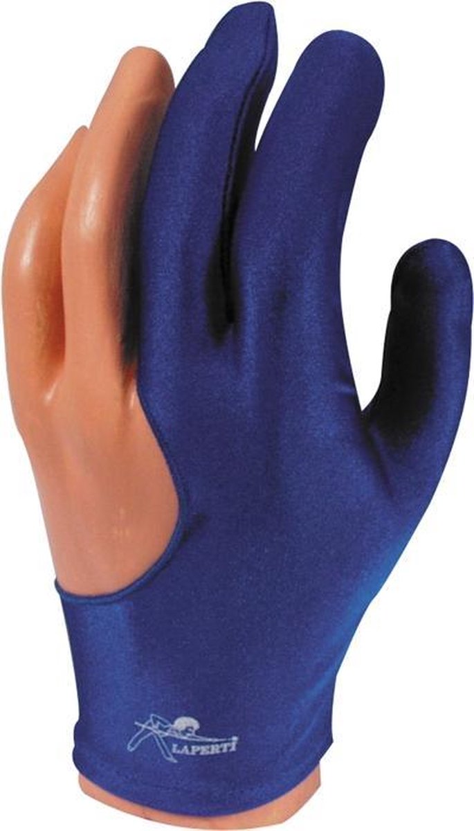 Laperti biljart handschoen blauw medium