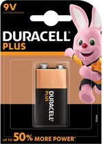 Duracell 9V Plus Power Alkaline Batterij