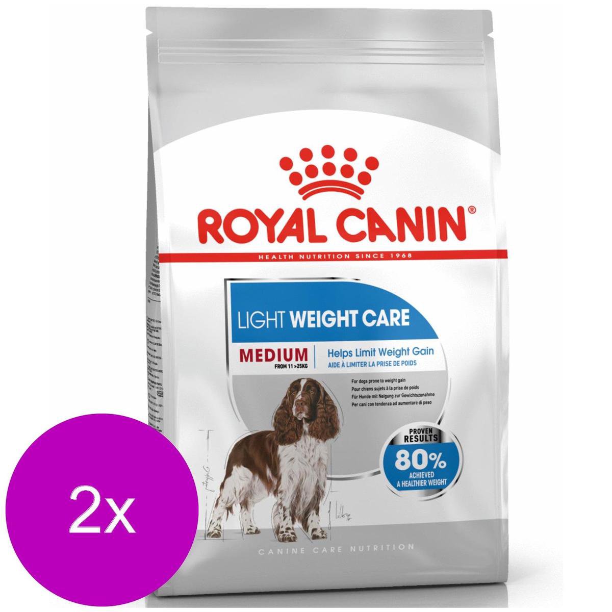 Royal Canin Royal Canin Light Weight Care Medium - Hondenvoer - 2 x 3 kg