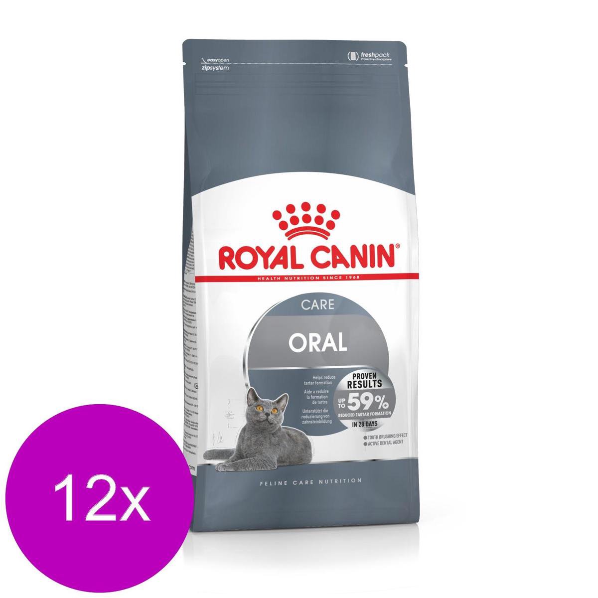 Royal Canin Royal Canin Dental Care - Kattenvoer - 12 x 400 g