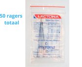 Lactona Interdentaal Ragers - Medium 5mm - Blauw - 10 gripzak x 5 stuks - Voordeelpakket