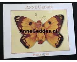 Anne Geddes - 57632 - puzzel / puzzle / legpuzzel - Blatz - Baby als gele vlinder - 900 stukjes
