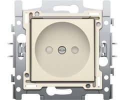 NIKO Original Cream inbouw stopcontact - enkelvoudig