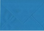 Cards & Crafts 100 C6 Enveloppen - Blauw - 162x114mm - 110 grams - 16,2x11,4cm - Gegomde puntklepsluitingg