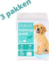 Trainingsmat voor honden - Puppy Trainingspads (3 pakken)  - Puppy toilet - Hondentoilet - Puppy trainer - Zindelijkheid - Hond