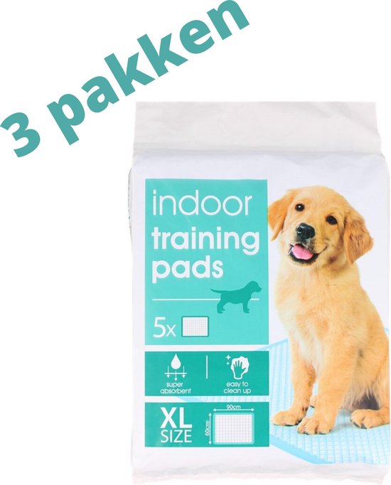 Mededogen Luidruchtig Buik Trainingsmat voor honden - Puppy Trainingspads (3 pakken) - Puppy toilet  -... | bol.com