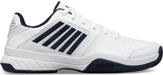 Chaussures de sport K-Swiss Court Express HB - Taille 44,5 - Homme - blanc  / bleu marine | bol.com