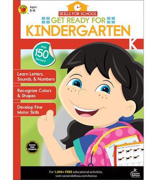 Bol Com Skills For School Get Ready For Kindergarten Grade K Boeken