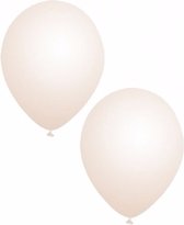 100x stuks Transparante party ballonnen 30 cm - Verjaardag feestartikelen