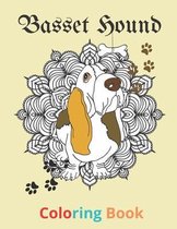 basset hound coloring book