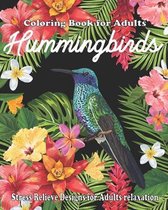 Hummingbirds Coloring Book For Adults