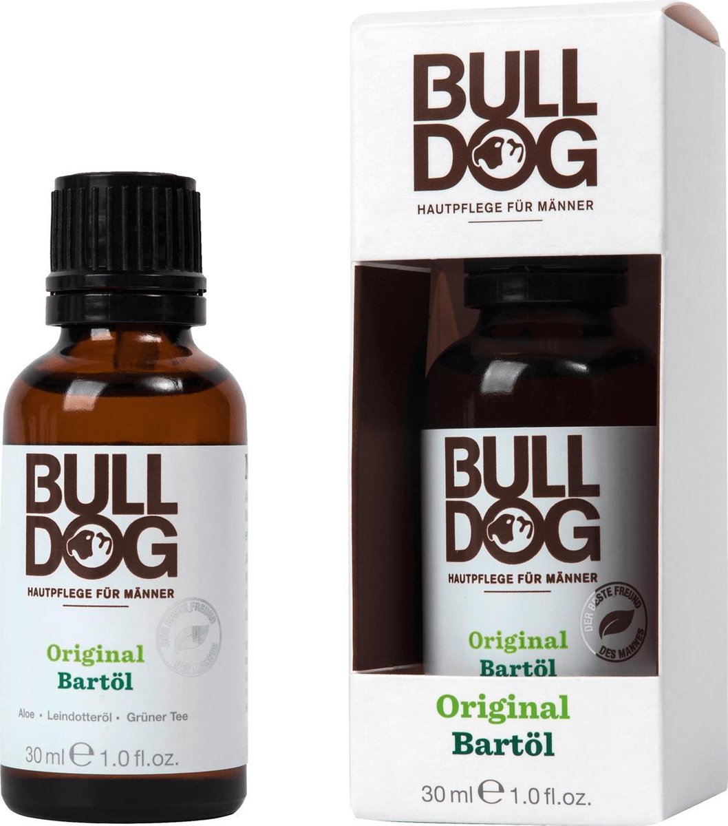 Bulldog Original Baardolie - Baardverzorging - voor Lange & korte Baard (30 ml)