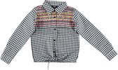 Little miss juliette blouse zwart wit - Maat 152