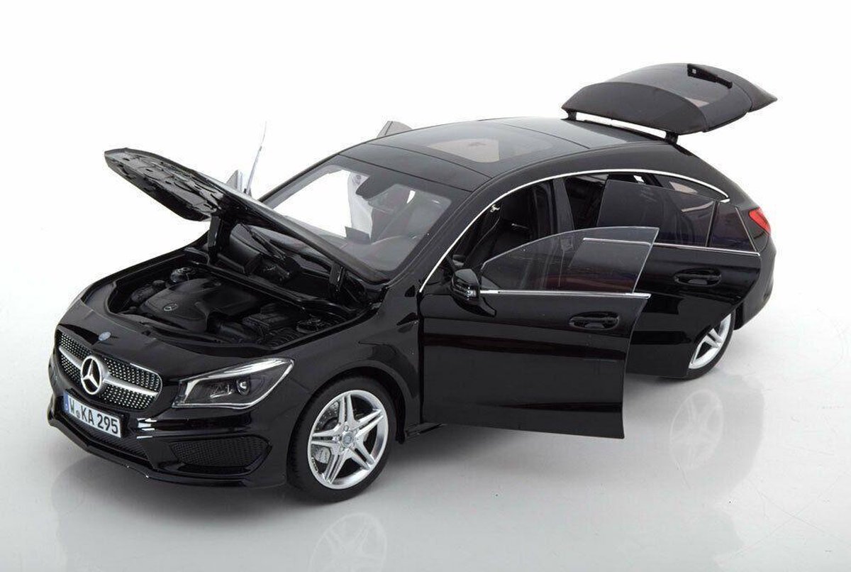 ノレブ 1/18 メルセデスベンツ CLA シューティングブレイク 2015 ブラック