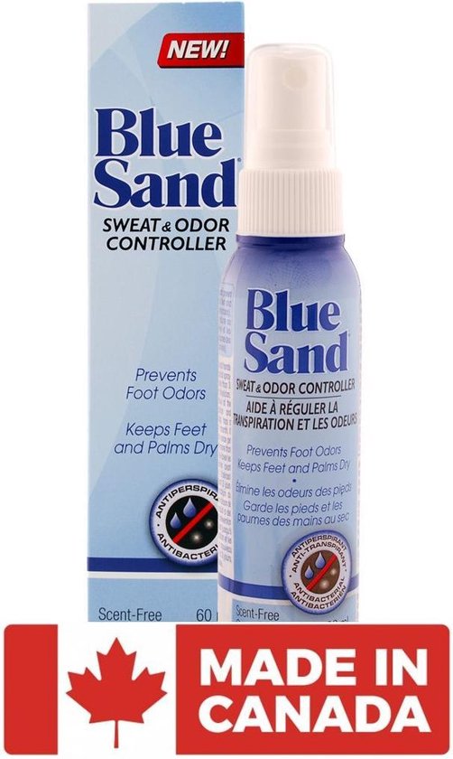 Blue Sand HygieSeal deodorant - voor de flinke zweter! - Made in Canada - spray 60ml.