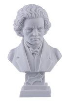Albast standbeeld Ludwig van Beethoven 11cm