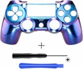 Controller Behuizing Shell – PlayStation 4 controller – Metallic Chameleon - Paars