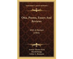 Otia, Poems, Essays and Reviews