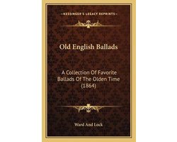 Old English Ballads