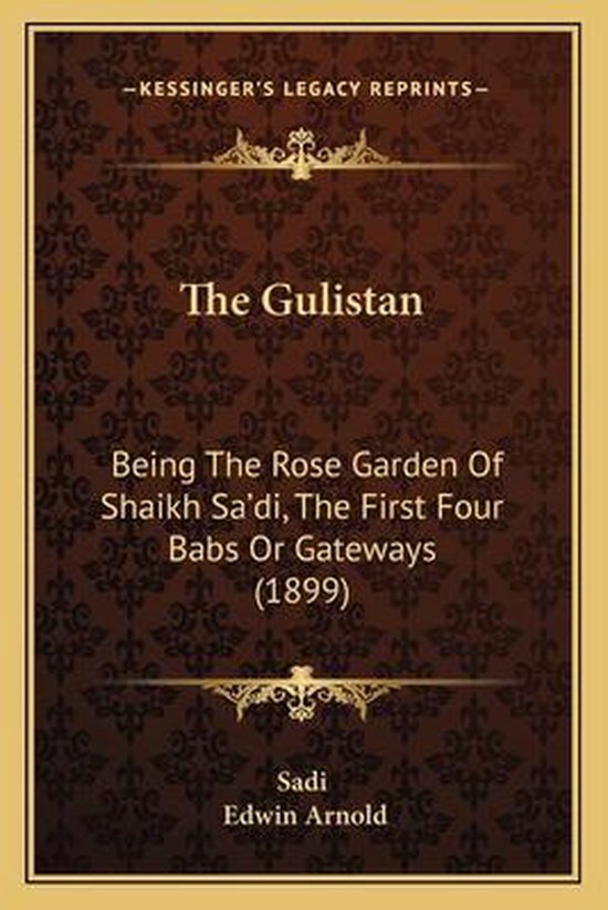 The Gulistan - cover