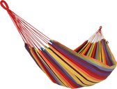Hangmat Tweepersoons 'Rainbow' Double (Veelkleurig) | Bijpasende opbergtas | 180 KG | Handgemaakt in Brazilië | 1% For The Planet | Tropilex