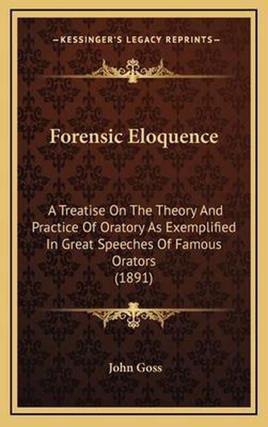 Forensic Eloquence - cover