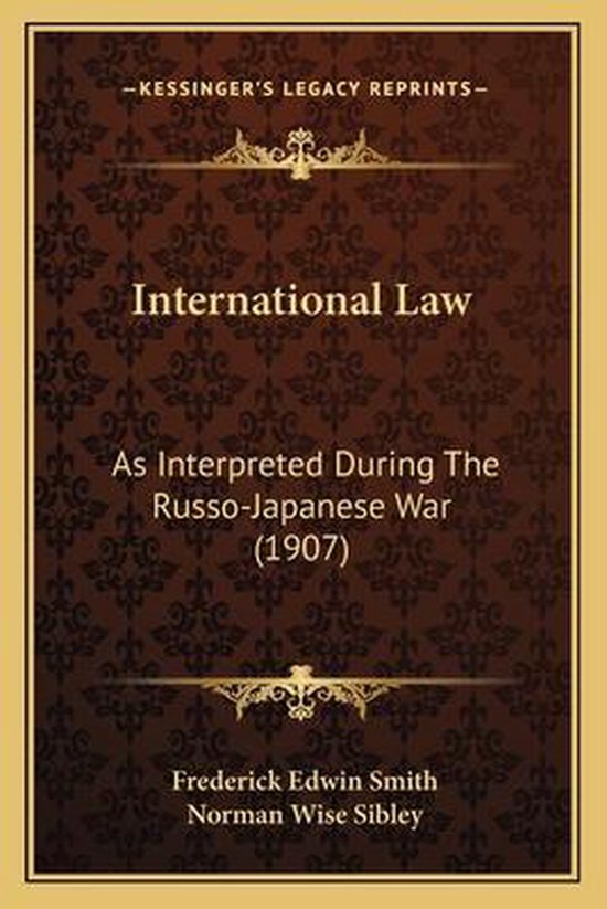 International Law - cover