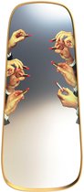 Seletti Mirror Gold Frame Spiegel 62x140 Lipsticks