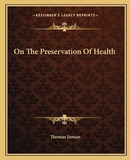 On the Preservation of Health - cover