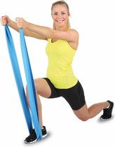 Hammer Fitness - Fitnessband Elastiek - Blauw - Weerstand: zwaar