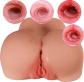 Quick Relief - Hot Tight Pussy™ Masturbator - Pocket Pussy - Sex Toy voor Mannen - Kunst Vagina en Anus - Sekspop - Realistische Structuur - 2.5kg