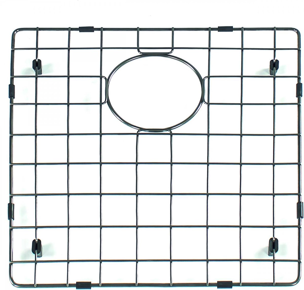 Goedkoopste Reginox Miami Bodemrek 40x40 Gunmetal