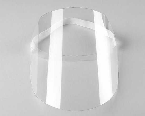 Spatmasker - Gezichtsbescherming - Herbruikbaar - Transparant