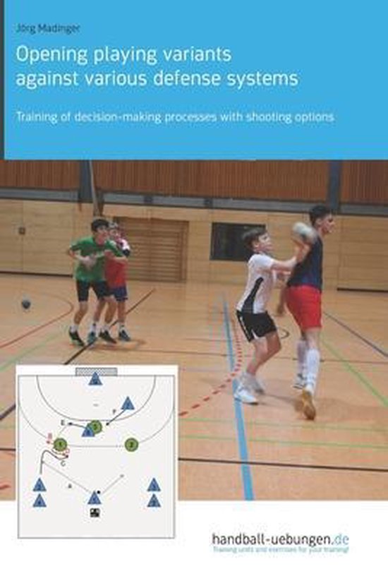 Handball Practice Trainingsbooks- Opening playing variants a ... - cover