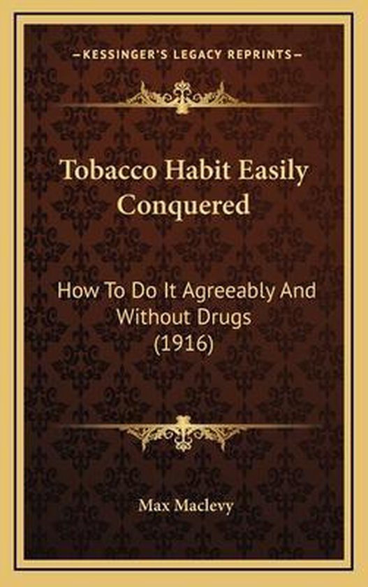 Tobacco Habit Easily Conquered - cover