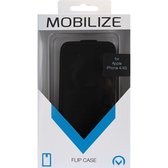 Mobilize Ultra Slim Flip Case - Geschikt voor Apple iPhone 4/4S - Zwart
