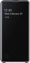 Samsung clear view cover - Zwart - voor Samsung Galaxy S10e