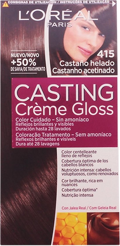L'Oréal Paris Casting Creme Gloss 415 Marron Glacé | bol