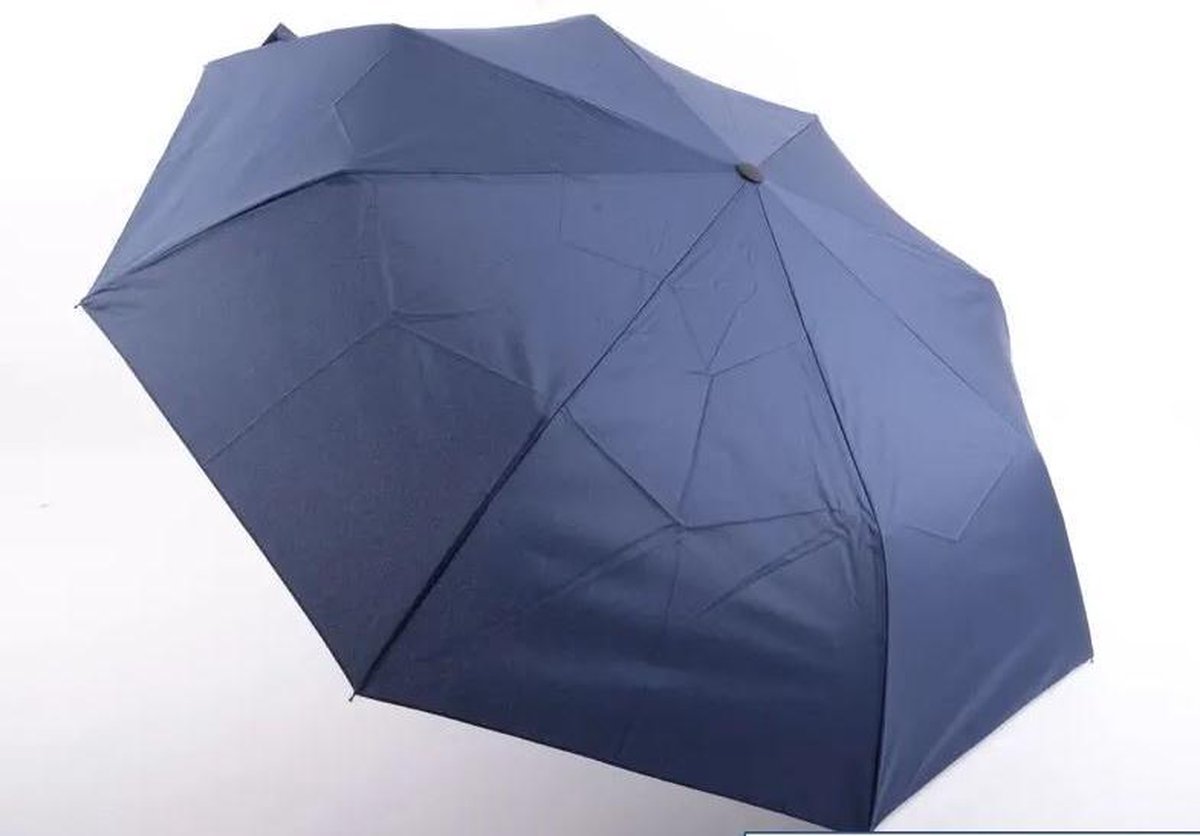 Parapluie Homme Falcone avec Bâton en Bois - Ø 125 cm - Noir