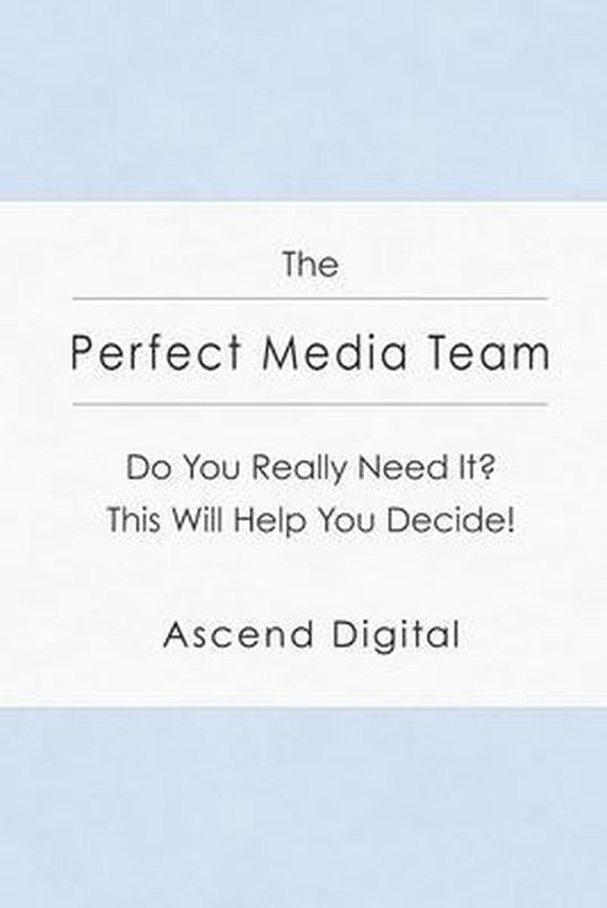 The Perfect Media Team - cover