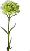 Viv! Home Luxuries Anjer - zijden bloem - groen - 53cm - topkwaliteit zijde bloemen