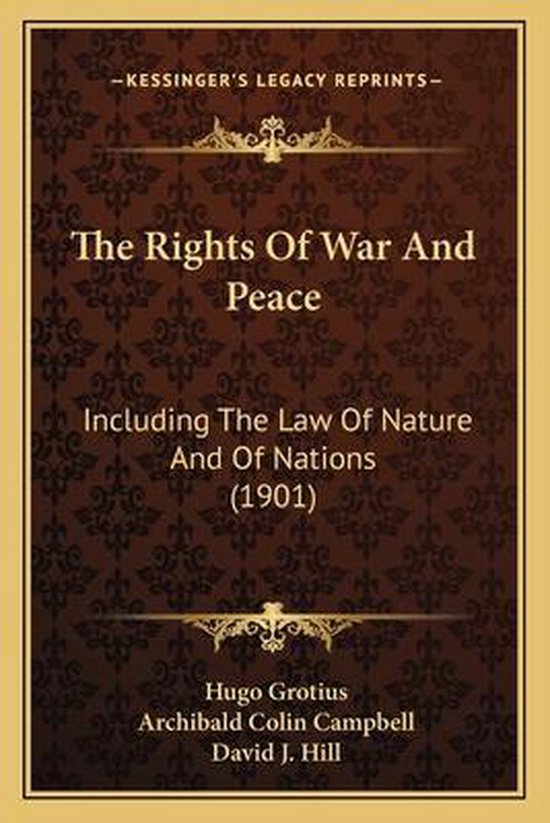 The Rights of War and Peace - cover