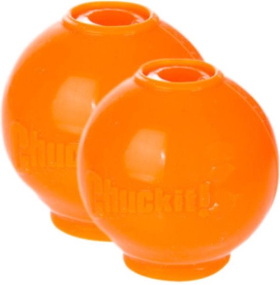 Chuckit hydrofreeze - medium - hond - bal - bevriesbaar - oranje - 6 cm