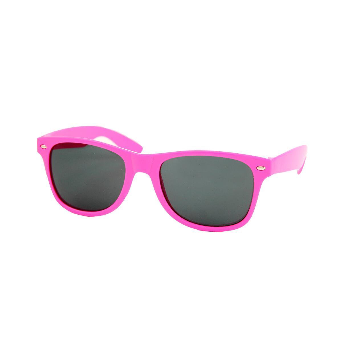 Zonnebril Dames Roze - Roze Zonnebril - Donkere Zwarte Glazen - Dames Zonnebril