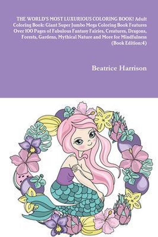 THE WORLD'S MOST LUXURIOUS COLORING BOOK! Adult Coloring Boo ... - cover