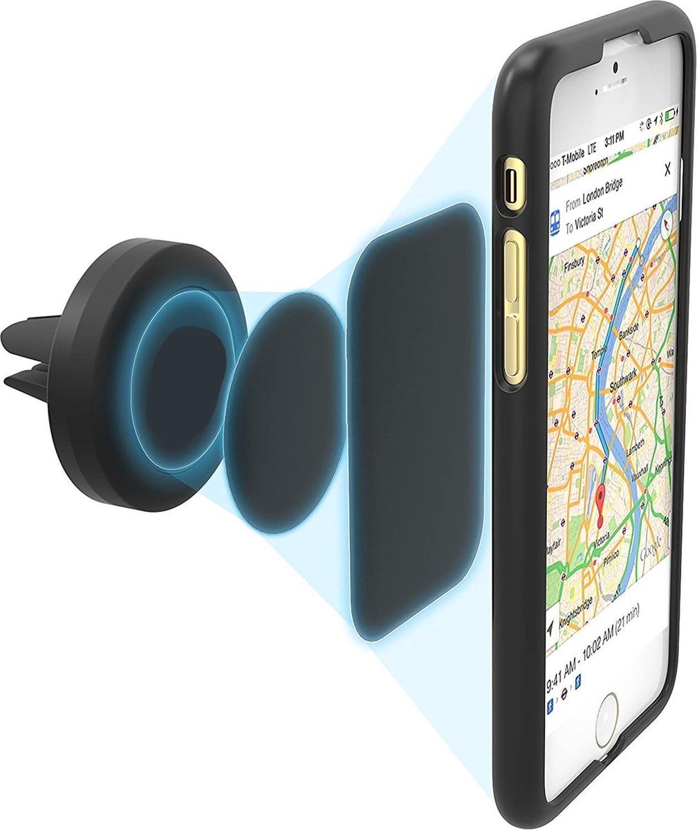 Universele Magneet Telefoon Houder Ventilatierooster Auto - Luchtrooster Car Mount Smartphone Autohouder