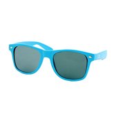 Wayfarer Zonnebril Blauw - Heren Zonnebril - Dames Zonnebril - Festival Zonnebril - Donker Getint Glas - UV 400